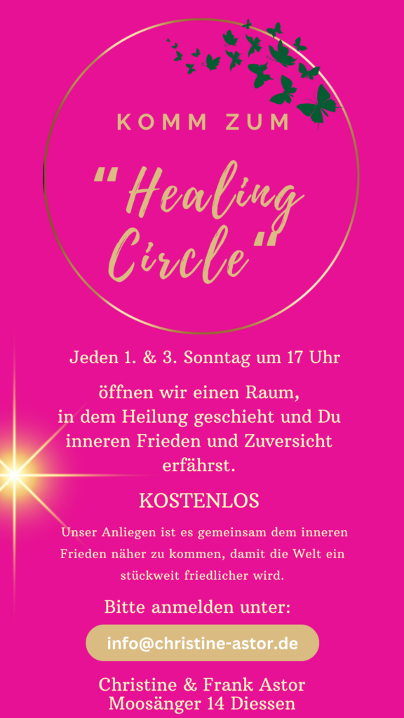 Healing Circle Einladung