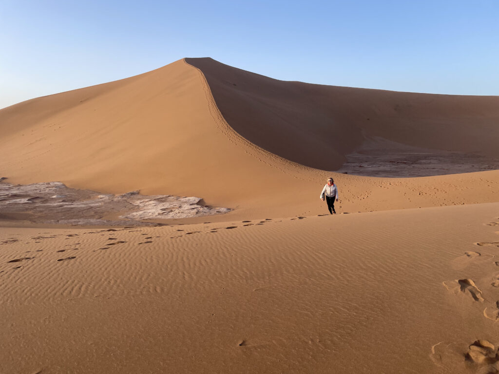 Wüstentour & Wüstenwandern Marokko - Sahara Wüstenwanderung, Wüstenreise Marokko, Wüstenretreat in der marrokanischen Sahara