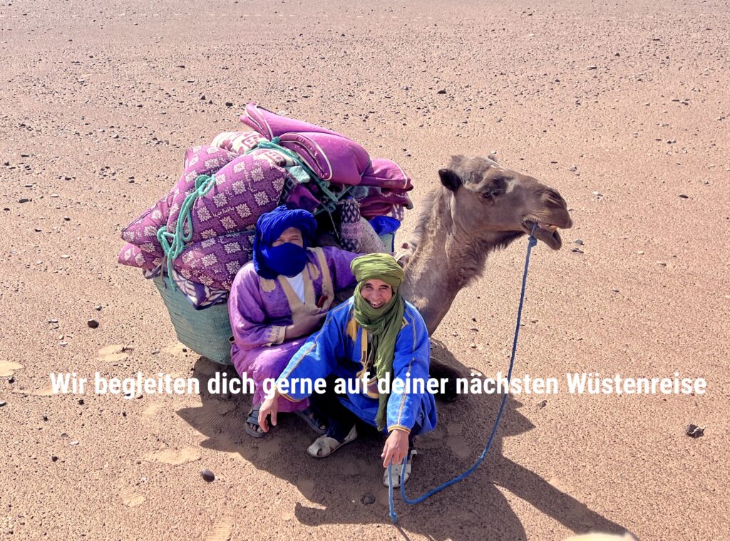 Wüstentour & Wüstenwandern Marokko - Sahara Wüstenwanderung, Wüstenreise Marokko, Wüstenretreat in der marrokanischen Sahara