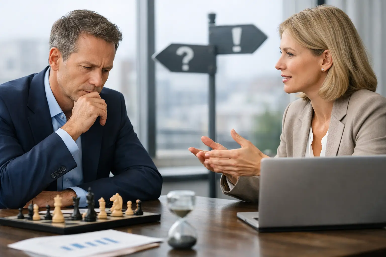 Unternehmer-Coaching bei Entscheidungsdruck